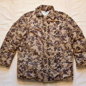 Orvis Brown Camo Goose down jacket